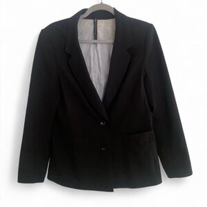 TRAVEL APPAREL GETAWAY STYLE BLACK SUIT JACKET SIZE MEDIUM